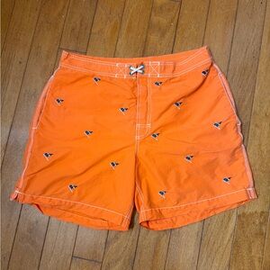 Polo Ralph Lauren Swim Trunks Lined Board Shorts Nautical Men’s Size Medium